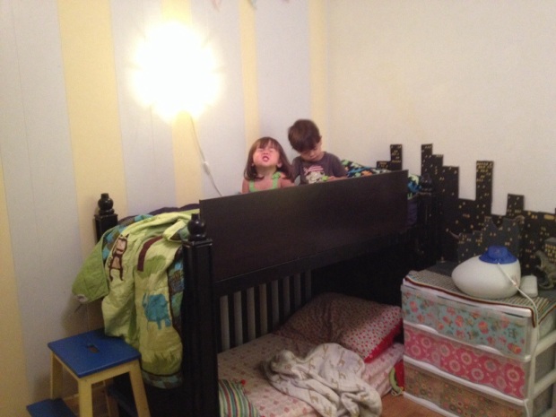 pottery barn crib, crib hack, bunk bed hack, bunk bed, toddler bed, pottery barn, 3-in-1